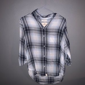 American eagle plaid shirt